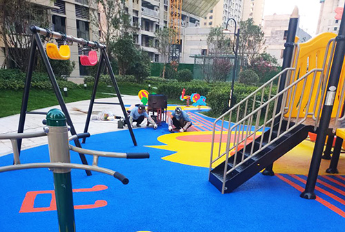 必一运动游乐动物乐园滑梯组合