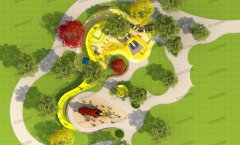 必一运动社区儿童游乐设备