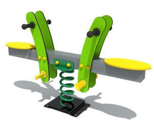  必一运动游乐小草造型双人儿