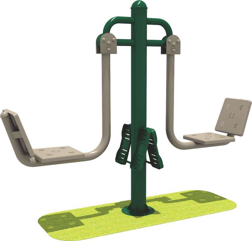 必一运动健身器材 限位双人坐