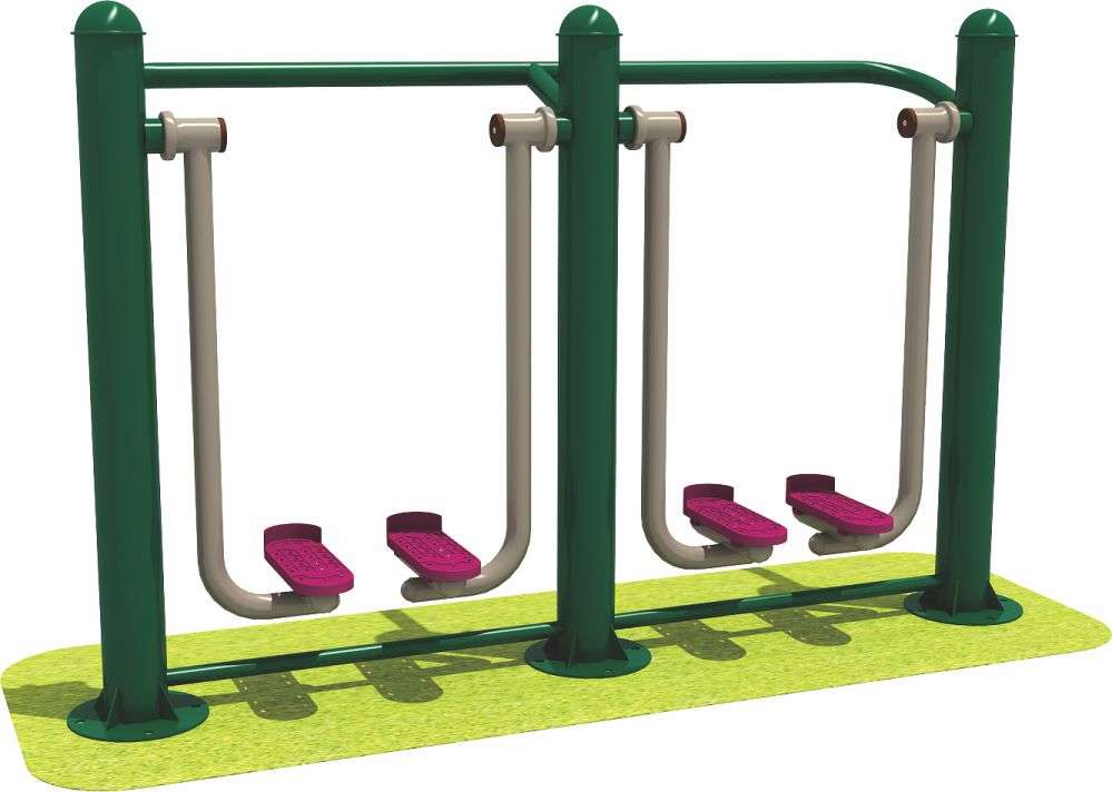 必一运动健身器材 限位双人漫