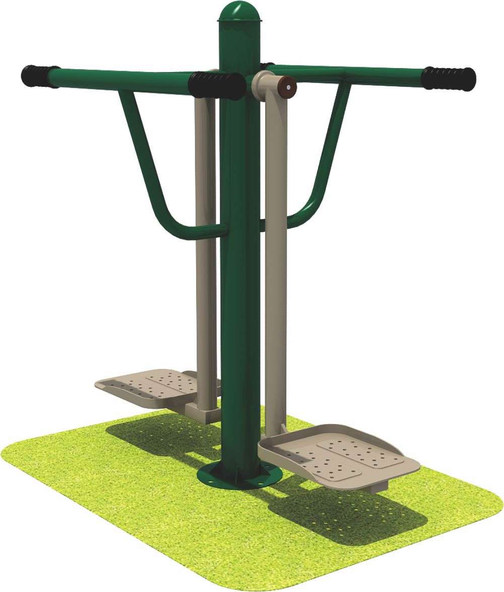 必一运动健身器材 限位双人浪