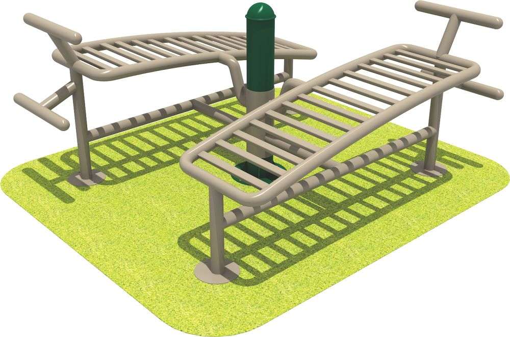 必一运动健身器材 双人腹肌板