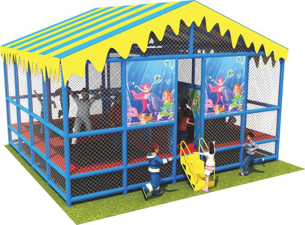 蹦床乐园 必一运动圆形蹦床